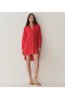 DÔEN Dresses | Women Jora Linen Dress Scarlet