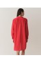 DÔEN Dresses | Women Jora Linen Dress Scarlet