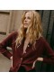 DÔEN Knitwear | Women Petra Cardigan Bordeaux