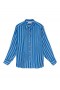 DÔEN Tops | Women Remis Top Bleu Monaco Stripe