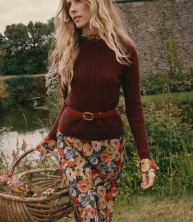 DÔEN Belts, Hats & Gloves | Women Wyatt Belt Malaga Box Calf