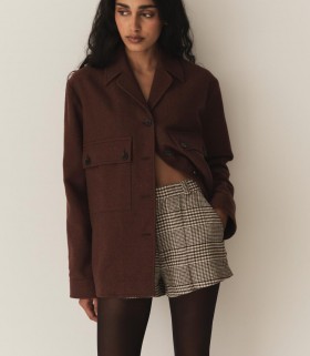 DÔEN Coats & Jackets | Women Clifton Jacket Rust Umber