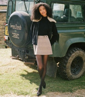 DÔEN Coats & Jackets | Women Turner Suede Jacket Black