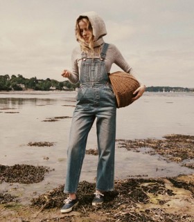DÔEN Denim | Women Myrtle Overall Albi Wash