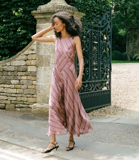 DÔEN Dresses | Women Adelana Dress Le Marais Stripe