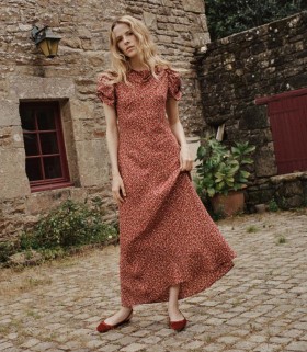 DÔEN Dresses | Women Theodora Dress Ameline Ditsy