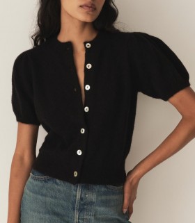 DÔEN Knitwear | Women Anisa Cardigan Black