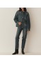  DÔEN Denim | Jaqueta feminina Gaelle Albi Wash