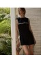  Vestidos DÔEN | Vestido Monroe Feminino Preto