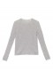  DÔEN Malhas | Suéter de cashmere Hyeres feminino Raincloud