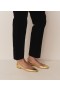  Sapatos DÔEN | Sapatilha Odette Feminina Napa Dourado Metálico