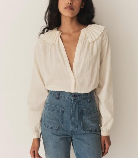  DÔEN Tops | Top Feminino Aster Madrepérola