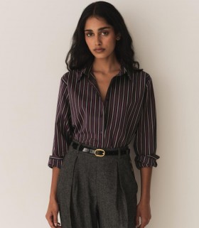  DÔEN Tops | Top Remis Listrado Beaumont Feminino