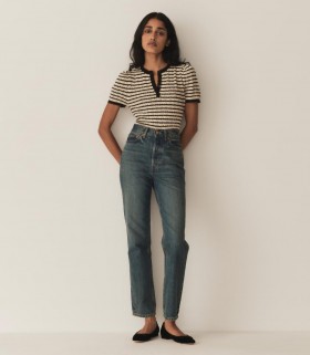  DÔEN Kötöttáru | Női Brandie Top Allaire Stripe