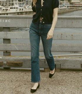  DÔEN Denim | Mná Diana Jean Bleu D#039;hi Wash