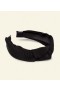  DÔEN Accessori per capelli | Fascia per capelli annodata Blanche da donna in grosgrain nero