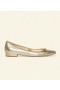  DÔEN Shoes | Ballerina Odette da donna in nappa metallizzata oro