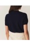  DÔEN Tees | Top in maglia Colombe da donna blu navy intenso
