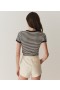  DÔEN Tees | Maglietta Vivi da donna a righe Nantucket