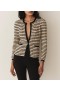 DÔN Strikkevarer | Dame Therese Cardigan Allaire Stripe