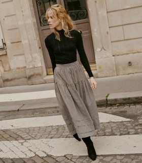 DÔEN Spódnice | Damska spódnica Sebastiane La Maddalena Gingham