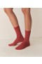  DÔEN Ponožky a pančuchy | Dámske COLLÉGIEN Glitter Crew Sock Rouge Carmin