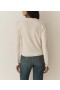 DÔEN Stickat | Dam Rosaline Cardigan Ivory