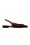  DÔEN Skor | Dam Cossima Slingback Hickory Sammet