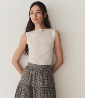  DÔEN T-shirts | Dam Ida Tank Salt