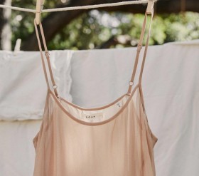  DÔEN Slips | Kadın Kısa Yuvarlak Yaka Slip Conch