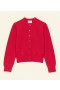 DÔEN Knitwear | Cárdigan de cachemira Fairchild para mujer, color tomate