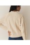  DÔEN Knitwear | Suéter Norwood para mujer color crema