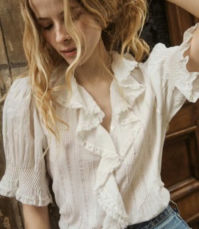  DÔEN Tops | Top Henri para mujer, color sal