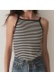  تيشيرتات DÔEN | قميص Angie Tank Nantucket Stripe للنساء