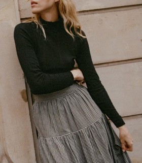  DÔEN Tees | Women Nessa Tee Black