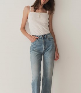  DÔEN T-shirts | Dame Ligea Tanktop Salt