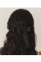  DÔEN Haaraccessoires | Dames Lala Bow Barrette Zwart Grosgrain