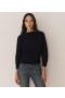  DÔEN Knitwear | Dames Cressida Kasjmier Trui Marineblauw