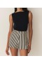  DÔEN Broeken & Shorts | Dames Thora Short Lisbon Stripe