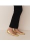  DÔEN Schoenen | Dames Odette Ballerina's Goud Metallic Nappa