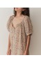  Robes DÔEN | Robe Josette femme motif trèfle sauvage fleuri