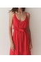  Robes DÔEN | Robe En Lin Nevita Scarlet Femme