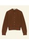 Tricots DÔEN | Cardigan Fairchild en cachemire Cordovan pour femme