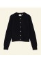  Tricots DÔEN | Cardigan Petra noir pour femme