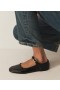  Chaussures DÔEN | Chaussons Mary Jane pour femme, noir verni