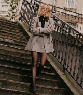  Manteaux et vestes DÔEN | Veste Duccio femme Castle Grey