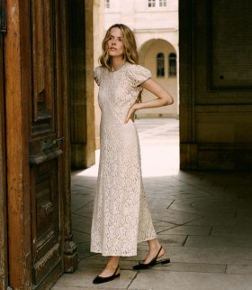  Robes DÔEN | Robe Katarina pour femme, nacre