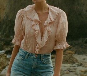  Hauts DÔEN | Haut Henri Blush pour femme