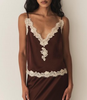  Hauts DÔEN | Haut Kira Café pour femme