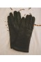  DÔEN Gürtel, Hüte & Handschuhe | Damen Rhine Handschuhe Schwarzes Leder